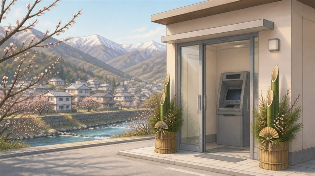青梅信用金庫(あおしん)の年末年始(2026-2027)ATMや窓口の営業日・営業時間はいつ?手数料はいくら?