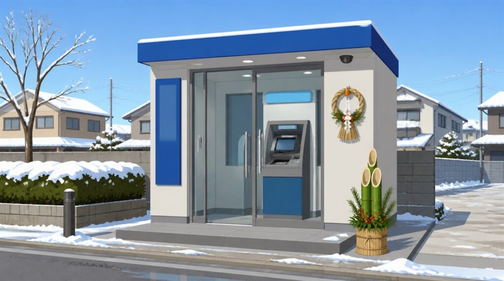 足利銀行(あしぎん)の年末年始(2026-2027)ATMや窓口の営業日・営業時間はいつ?手数料はいくら?