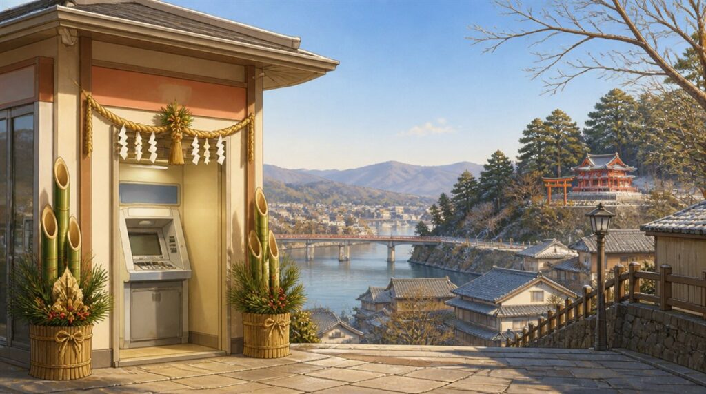 足利小山信用金庫(足利小山信金)の年末年始(2026-2027)ATMや窓口の営業日・営業時間はいつ?手数料はいくら?