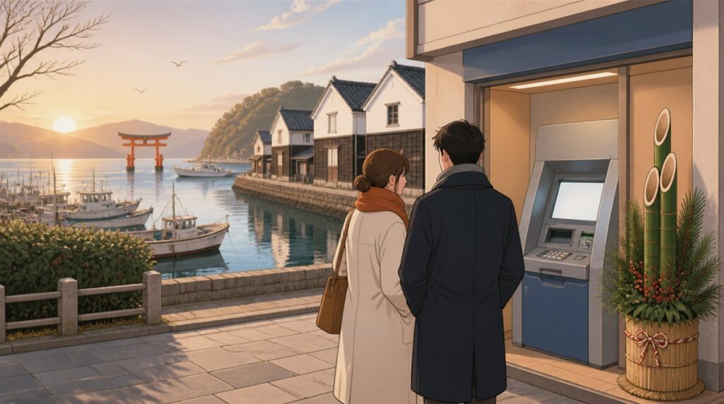 知多信用金庫(ちたしん)の年末年始(2026-2027)ATMや窓口の営業日・営業時間はいつ?手数料はいくら?