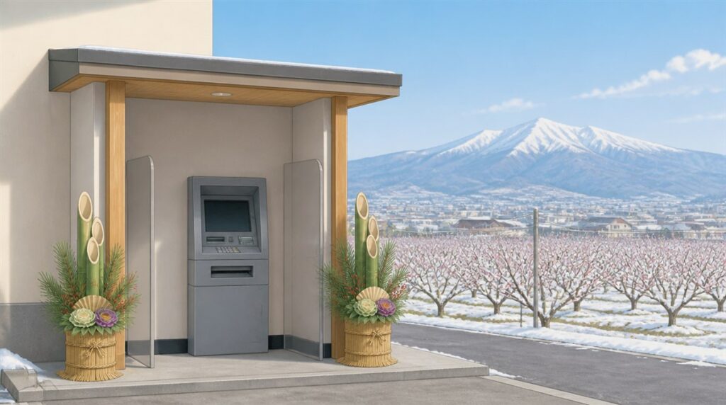 福島銀行の年末年始(2026-2027)ATMや窓口の営業日・営業時間はいつ?手数料はいくら?