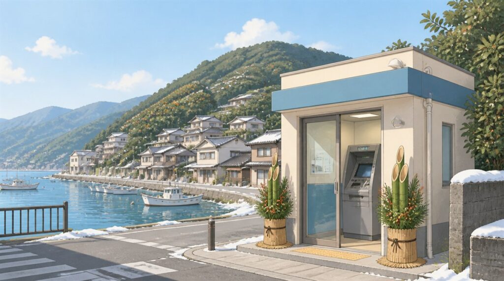 蒲郡信用金庫(がましん)の年末年始(2026-2027)ATMや窓口の営業日・営業時間はいつ?手数料はいくら?