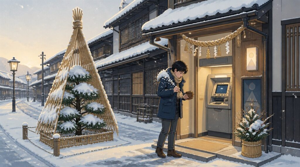 北都銀行の年末年始(2026-2027)ATMや窓口の営業日・営業時間はいつ？手数料はいくら？