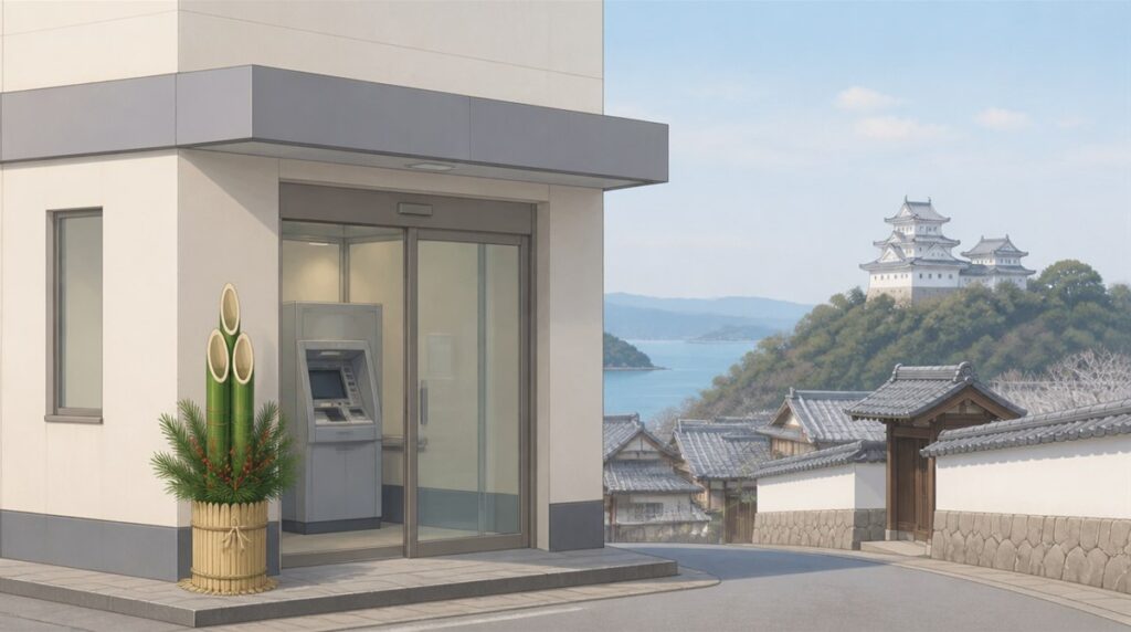 ひょうしん(兵庫信用金庫)の年末年始(2026-2027)ATMや窓口の営業日・営業時間はいつ?手数料はいくら?