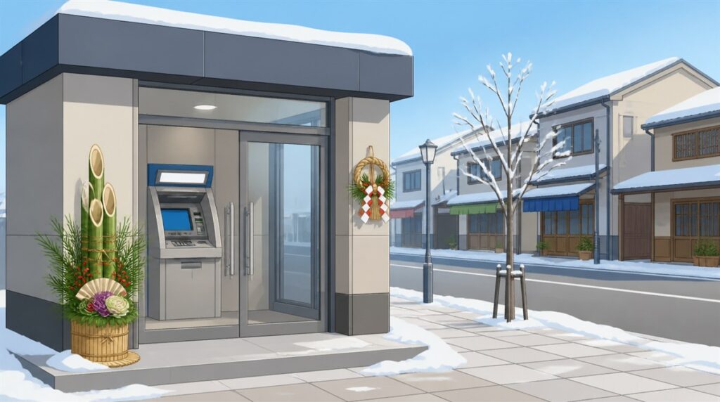 関西みらい銀行の年末年始(2026-2027)ATMや窓口の営業日・営業時間はいつ?手数料はいくら?