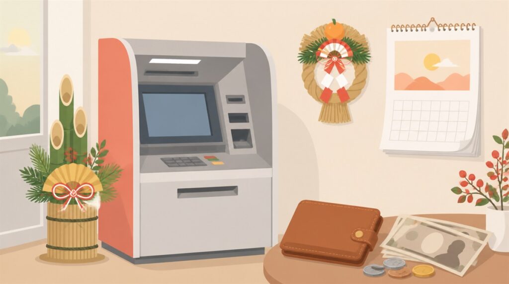 京葉銀行の年末年始(2026-2027)ATMや窓口の営業日・営業時間はいつ?手数料はいくら?