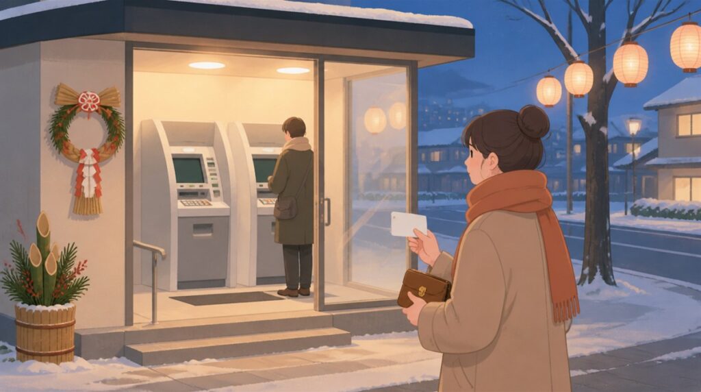 埼玉りそな銀行の年末年始(2026-2027)ATMや窓口の営業日・営業時間はいつ?手数料はいくら?