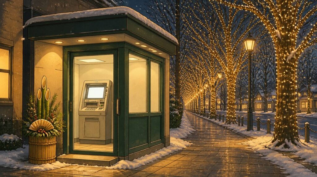 仙台銀行の年末年始(2026-2027)ATMや窓口の営業日・営業時間はいつ?手数料はいくら?