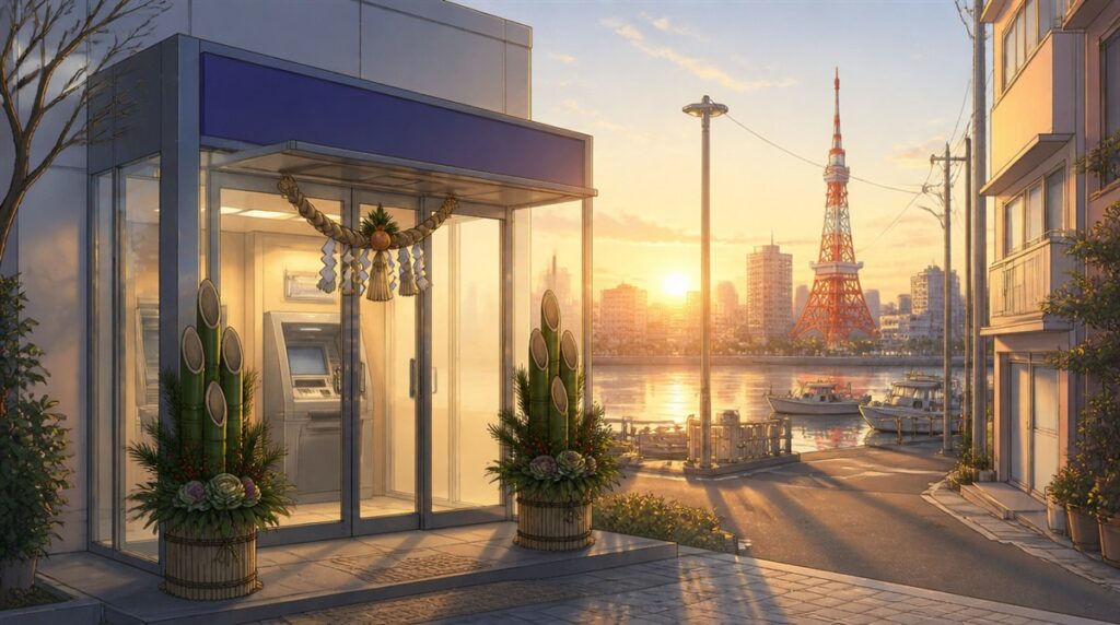 芝信金(芝信用金庫)の年末年始(2026-2027)ATMや窓口の営業日・営業時間はいつ?手数料はいくら?