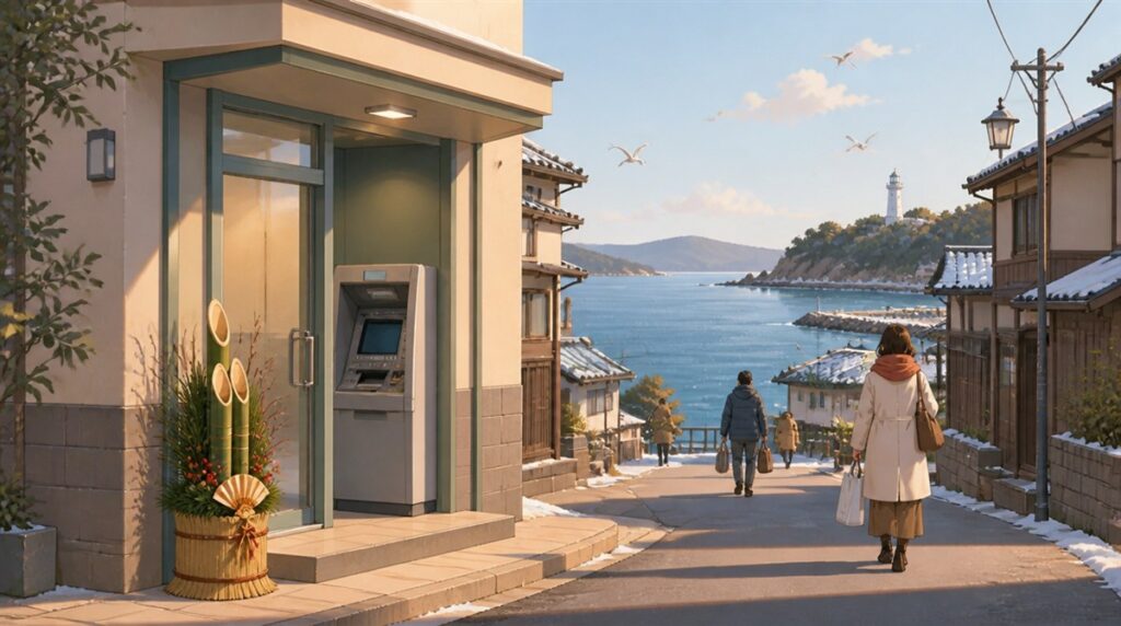 湘南信金(湘南信用金庫)の年末年始(2026-2027)ATMや窓口の営業日・営業時間はいつ?手数料はいくら?