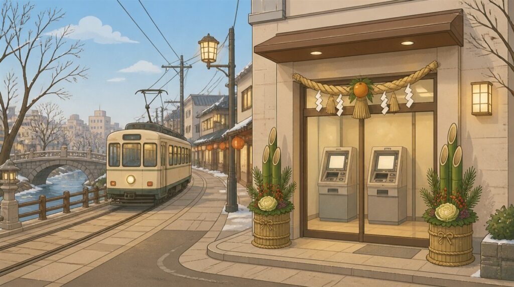 瀧野川信用金庫(たきしん)の年末年始(2026-2027)ATMや窓口の営業日・営業時間はいつ?手数料はいくら?