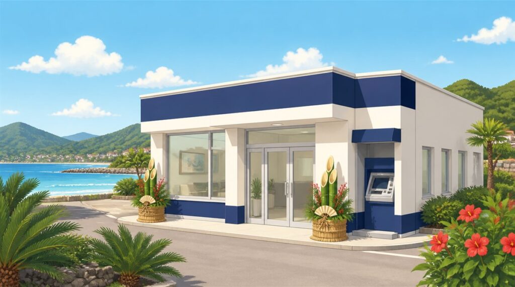 奄美大島信用金庫の年末年始(2026-2027)ATMや窓口の営業日・営業時間はいつ?手数料はいくら?