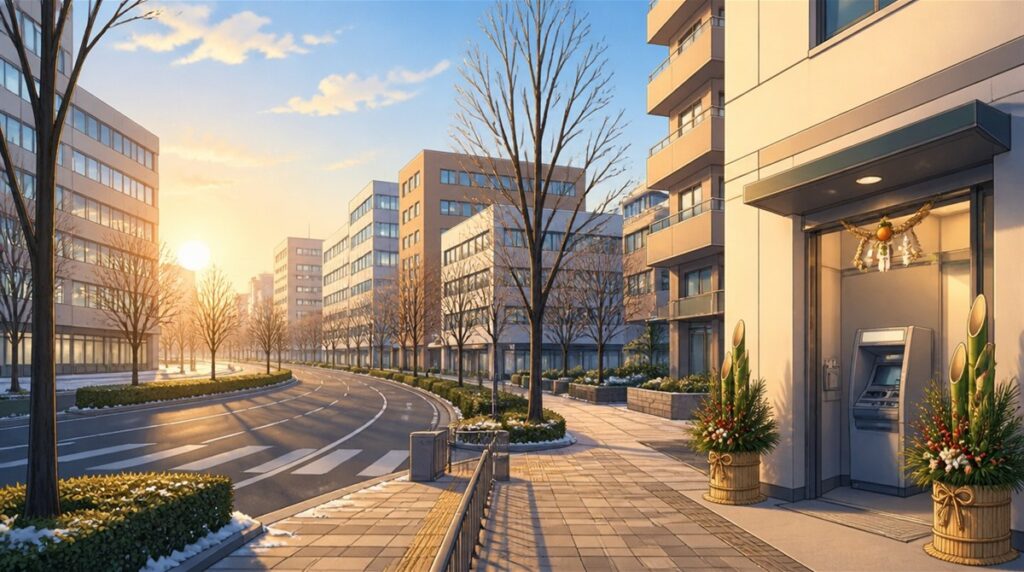 中日信用金庫の年末年始(2026-2027)ATMや窓口の営業日・営業時間はいつ?手数料はいくら?