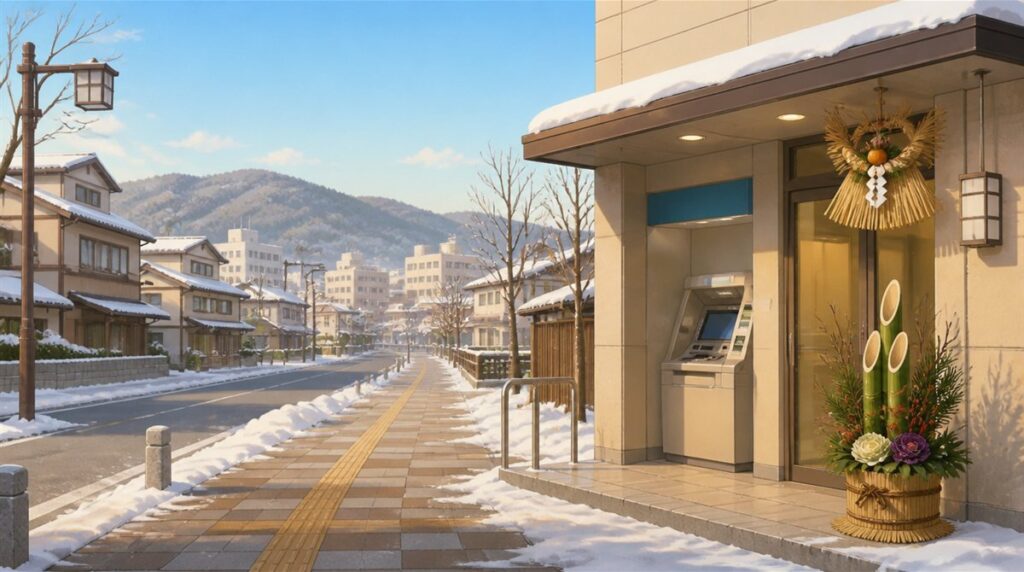 郡山信金(郡山信用金庫)の年末年始(2026-2027)ATMや窓口の営業日・営業時間はいつ?手数料はいくら?