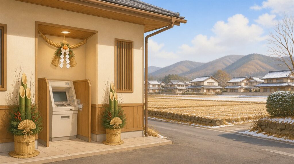 吉備信用金庫の年末年始(2026-2027)ATMや窓口の営業日・営業時間はいつ?手数料はいくら?