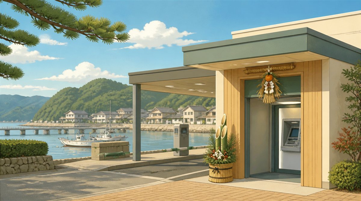 きみしん(君津信用組合)の年末年始2026-2027のATMと窓口の営業時間・手数料