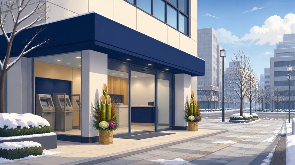 SBI新生銀行の年末年始(2026-2027)ATMや窓口の営業日・営業時間はいつ?手数料はいくら?