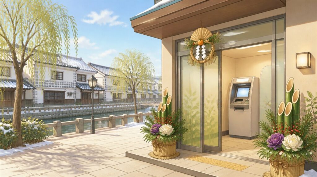 栃木信用金庫(栃木信金)の年末年始(2026-2027)ATMや窓口の営業日・営業時間はいつ?手数料はいくら?