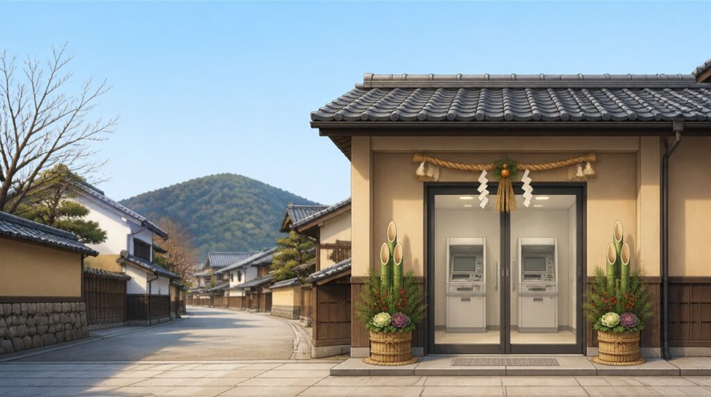 大和信用金庫の年末年始(2026-2027)ATMや窓口の営業日・営業時間はいつ?手数料はいくら?